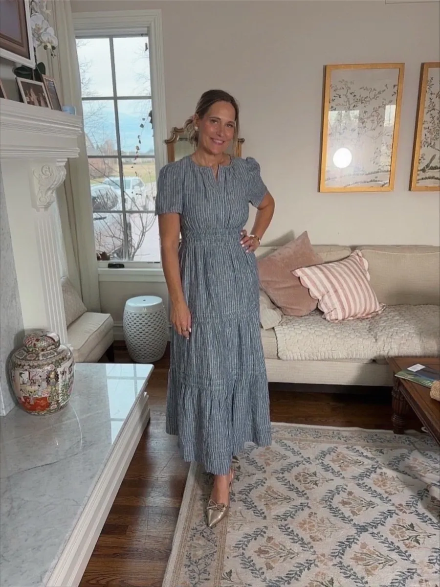 Flattering dresses for women over 40
